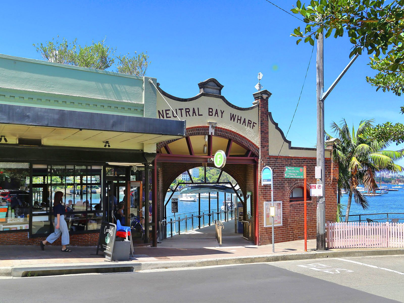 The historic Neutral Bay Wharf